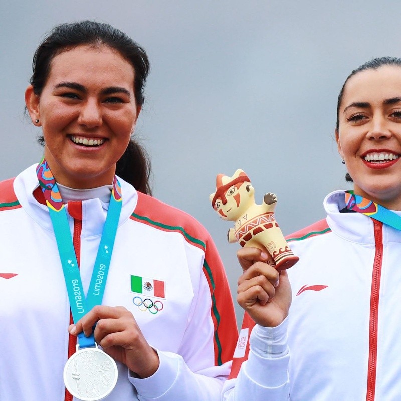 Las medallistas olímpicas, Aída Román y Alejandra Valencia, le dan a México la plata