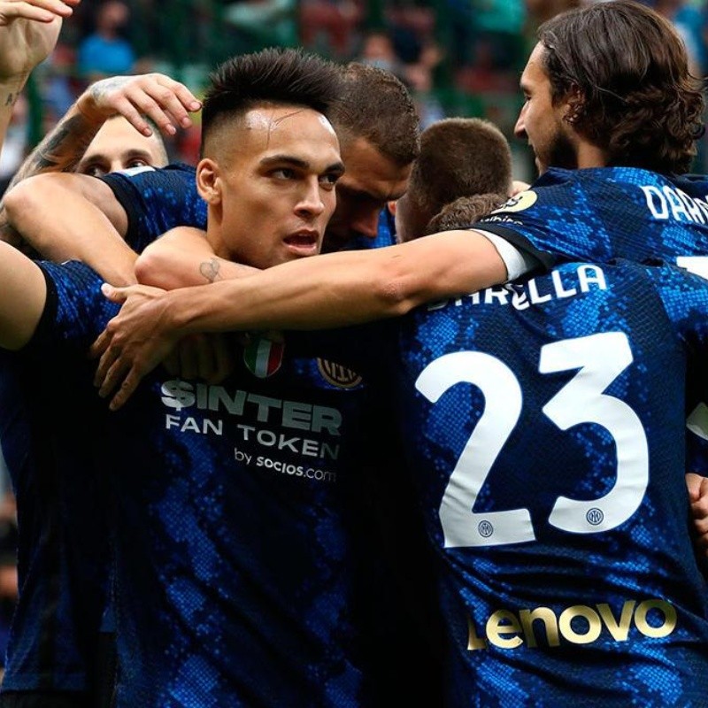 Precisión en estado puro: golazo de Lautaro Martínez con Inter ante Atalanta