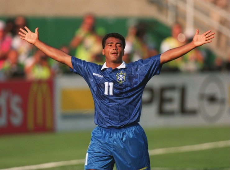 Romário, na Copa do 94. (Foto: Getty Images)