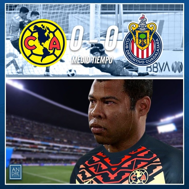 América 0-0 Chivas, memes