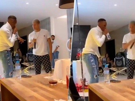 Video: Richarlison se robó el show en la fiesta de cumpleaños de Yerry Mina