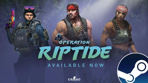 La actualización CS:GO Operación Riptide lidera las ventas de Steam esta semana