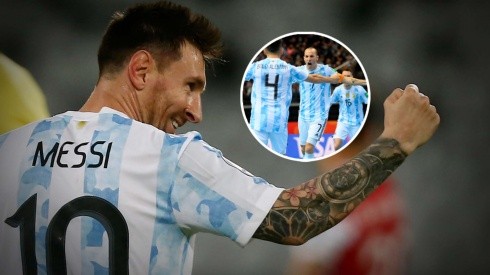 Lionel Messi celebró la victoria de la Selección Argentina de Futsal (Fotos: Getty y Argentina vía Twitter)