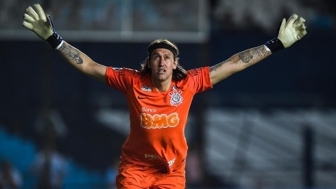 Cássio, em campo com a camisa do Corinthians (Foto: Getty Images)