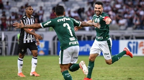 Última vitória do Palmeiras sobre o Galo no Mineirão aconteceu em maio de 2019 (Foto: Thomás Santos/AGIF)