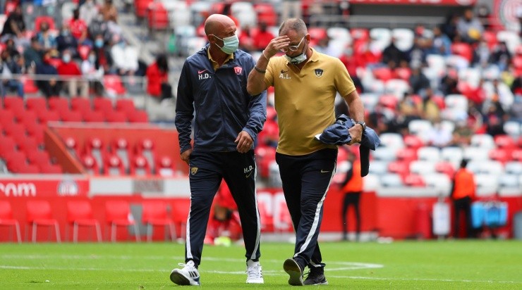 Hermes Desio, ladero de Andrés Lillini en Pumas. (Imago 7)