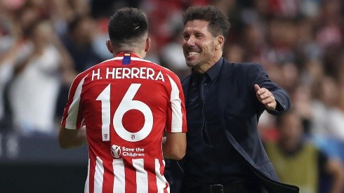 Héctor Herrera, sin minutos en la victoria del Atlético de Madrid
