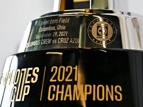 Así es el trofeo de Campeones Cup por el que peleará Cruz Azul