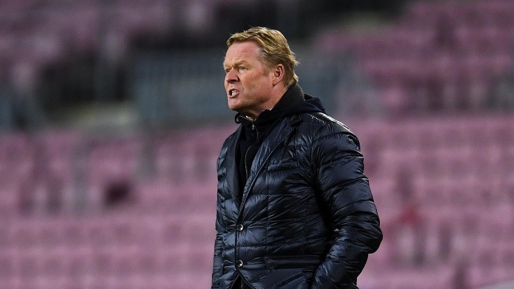 Ronald Koeman, en horas complicadas en Barcelona.