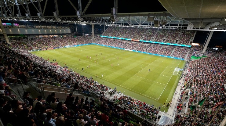 A general view during the second half of a WNT Summer Series game between the United States and Nigeria at Q2 Stadium on June 16, 2021 in Austin, Texas (Getty Images).