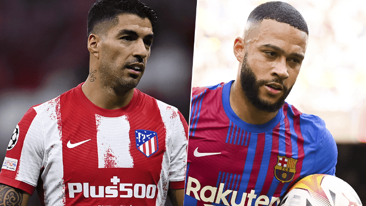 Atlético Madrid vs. Barcelona por La Liga de España (Foto: Getty Images).