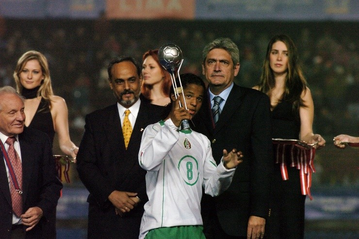 Giovani dos Santos fue Balón de Plata en Perú 2005 (foto: Jam Media)