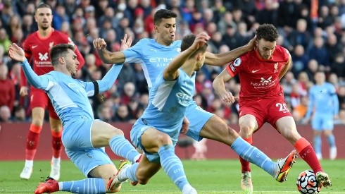 Liverpool e Manchester City empataram por 2 a 2 em Anfield (Foto: Getty Images)