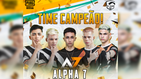 Alpha7 é a grande campeã do PUBG Mobile Pro League Brasil 2021 Season 2