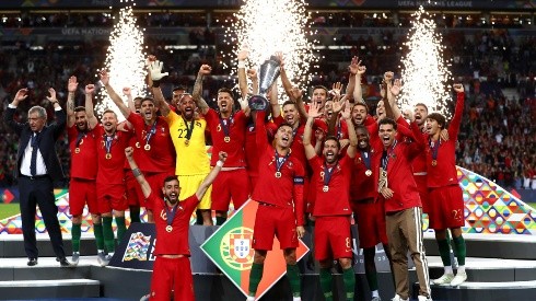 Portugal, el primer campeón de la Nations League, en 2019.