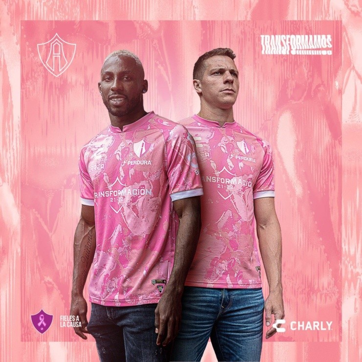 Nuevo jersey alternativo de Atlas. (@AtlasFC)