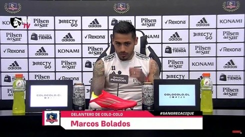 Marcos Bolados aseguró que Colo Colo depende de sí mismo para salir campeón nuevamente.