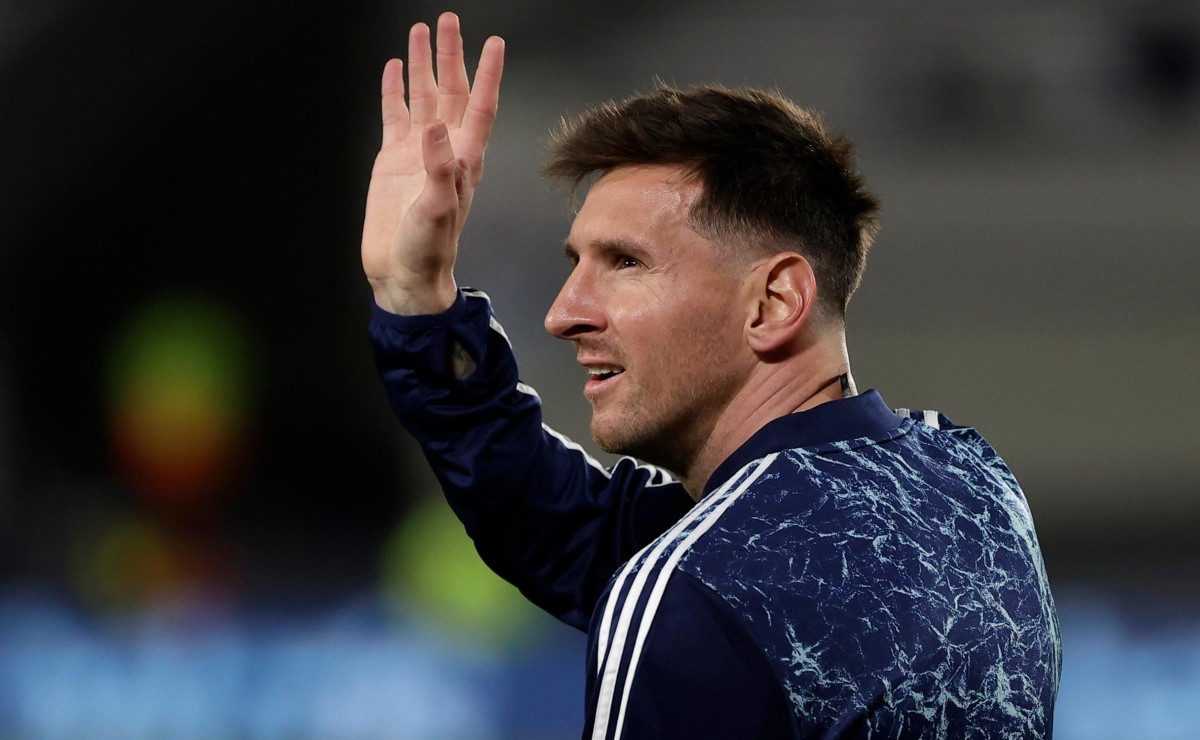 Foto el nuevo corte de Lionel Messi tras su llegada a la Selección