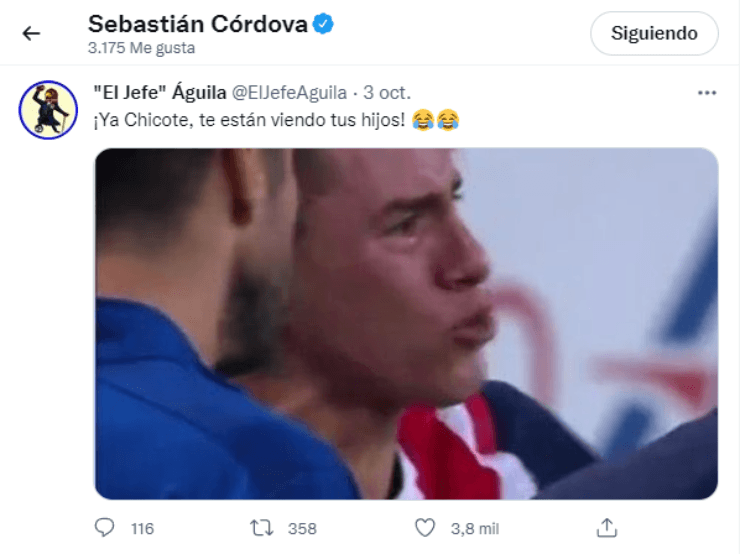 Chicote Calderón lloró en el Clásico Tapatío