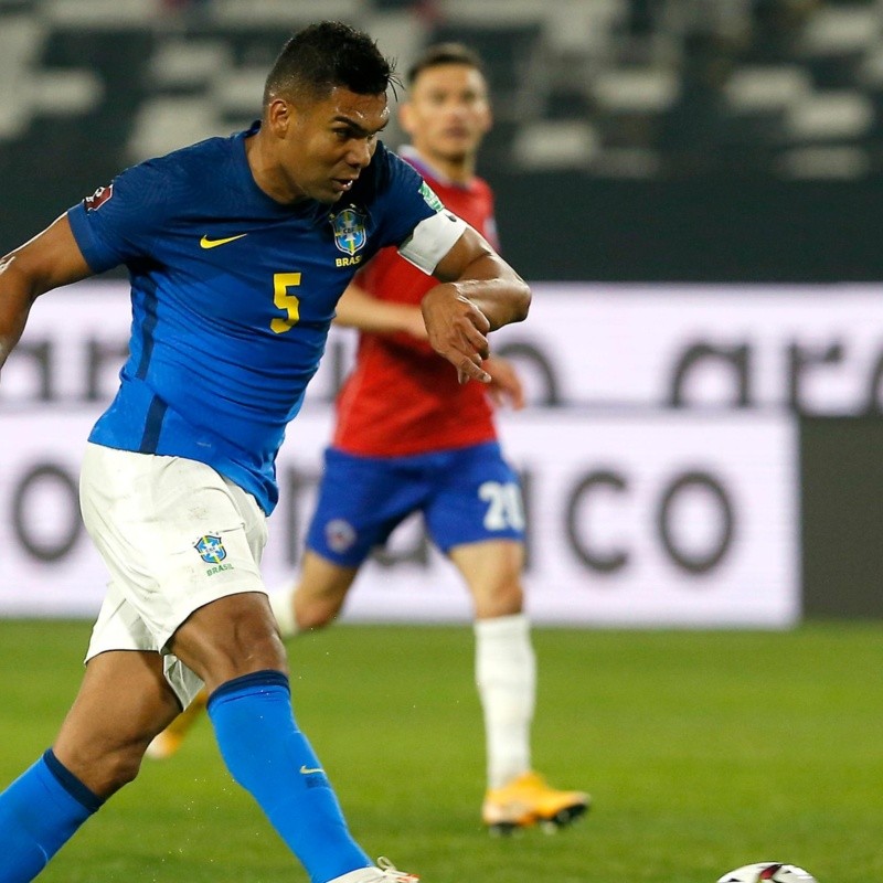 La razón por la que Casemiro no viajó con Brasil