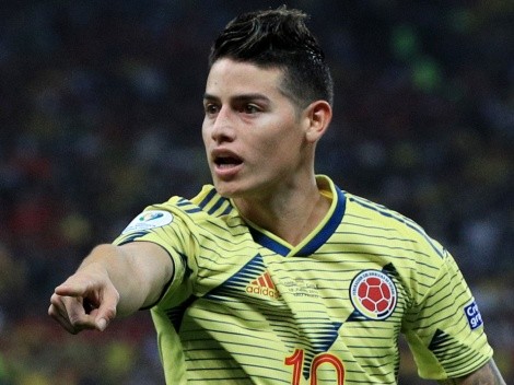 Why isn't James Rodriguez playing for Colombia in Conmebol World Cup Qualifying?