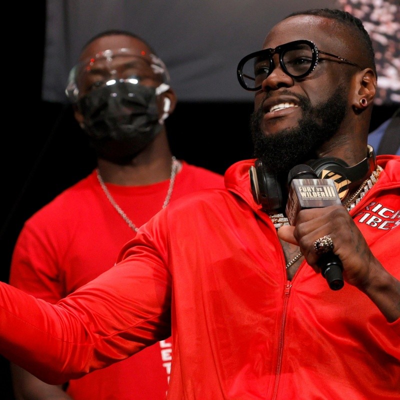 Deontay Wilder le tiró toda la presión a Tyson Fury