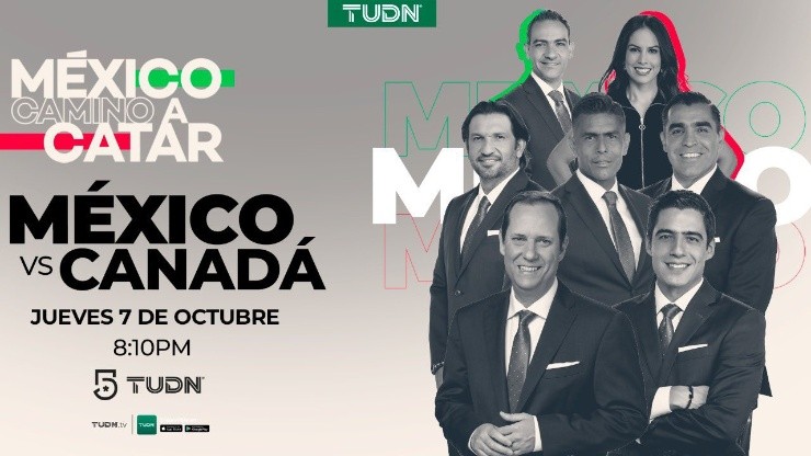 TUDN: México vs. Canadá