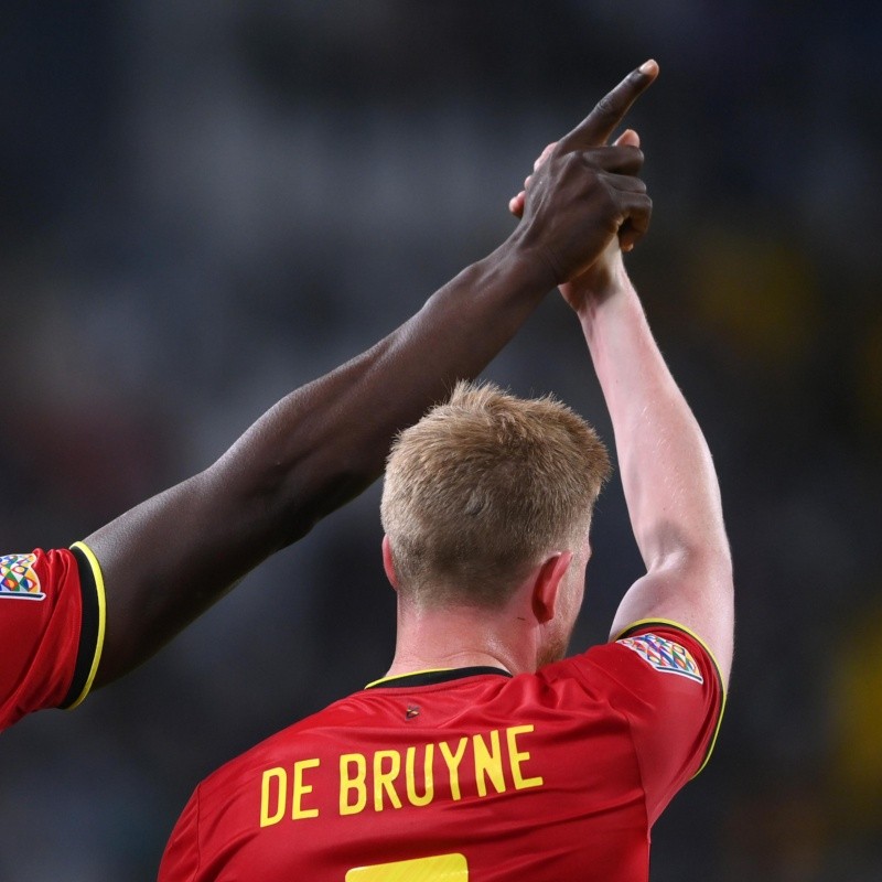 La razón del festejo característico entre Romelu Lukaku y Kevin De Bruyne