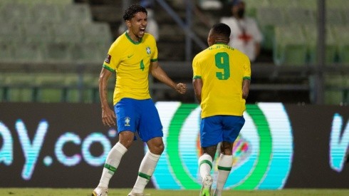 Marquinhos admitiu que o Brasil teve um rendimento abaixo na partida contra a Venezuela (Foto: Lucas Figueiredo / CBF)