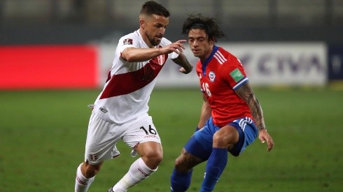 Gabriel Costa ingresó en el minuto 80 en el triunfo de Perú sobre Chile