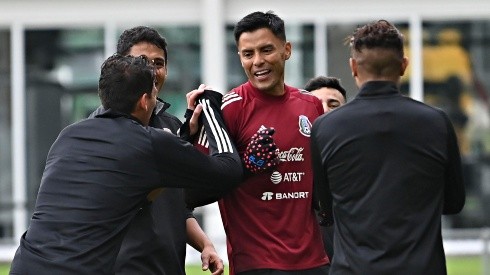 Alfredo Talavera con la selección de México
