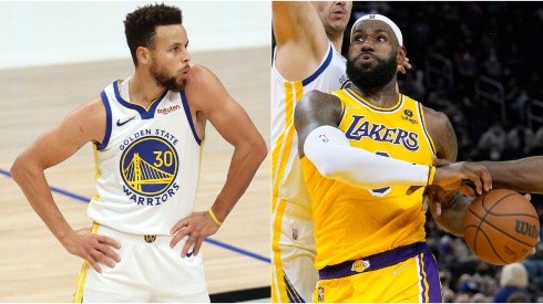 Stephen Curry y LeBron James