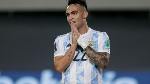 Lautaro Martínez es una de las dudas que tiene Lionel Scaloni para el partido de Argentina ante Uruguay. (Getty)