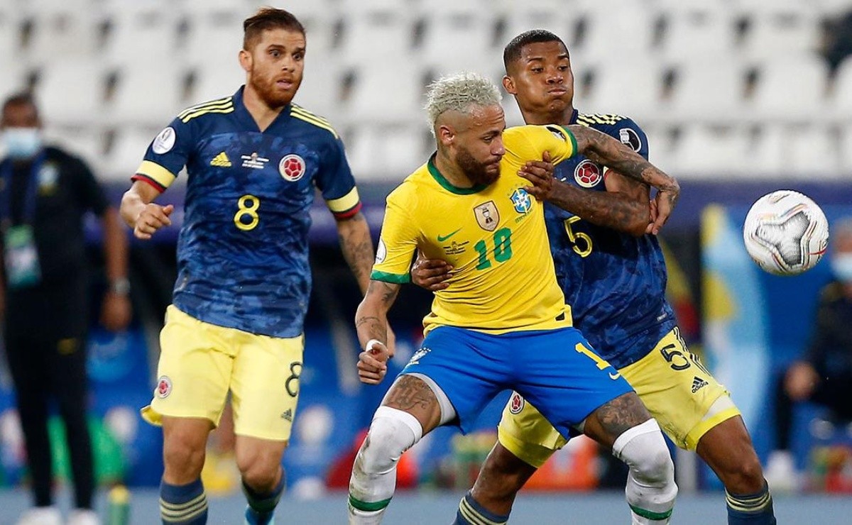 Colombia vs Brasil, uno de los duelos atractivos de la fecha