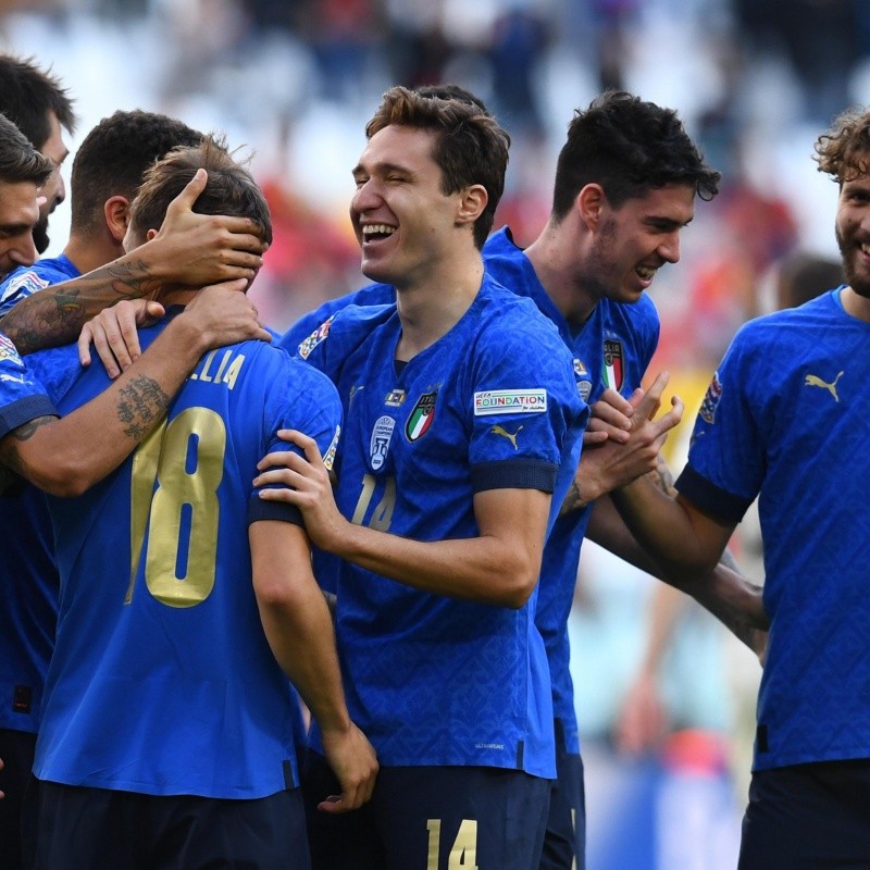 Italia se queda con el tercer lugar de la Nations League