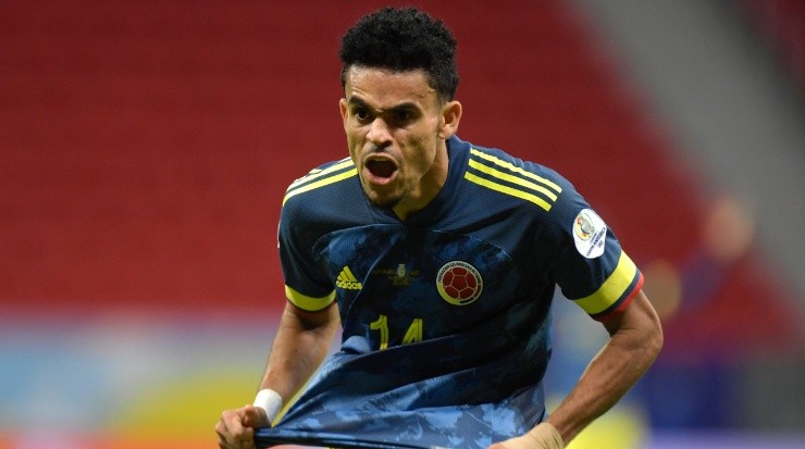 Colombia international Luis Diaz shone in the 2021 Copa America. (Getty)