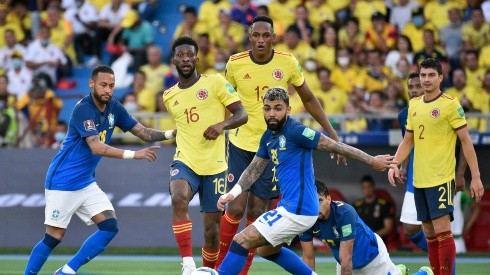 Brasil teve jogo apagado em Barranquilla (Foto: Getty Images)