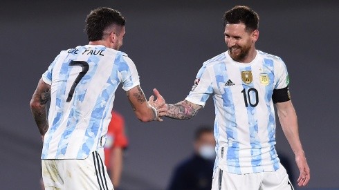 Rodrigo De Paul and Lionel Messi were both on target as Argentina beat Uruguay 3-0.