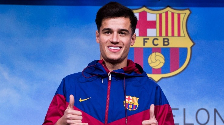 Philippe Coutinho arrived in Barcelona in 2018 from Liverpool for a club-record €135 million fee. (Alex Caparros/Getty Images)
