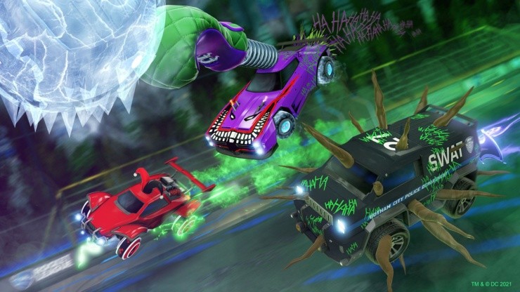 Rocket League colabora con DC Comics para su nuevo evento Haunted Hallows