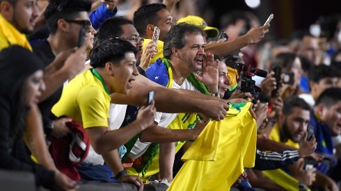 Restrições impostas pela covid-19 afastaram por mais de dois anos a seleção brasileira da sua torcida | Crédito: Getty Images