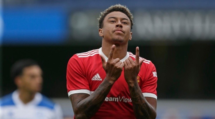 Jesse Lingard of Manchester United (Photo by Henry Browne/Getty Images)