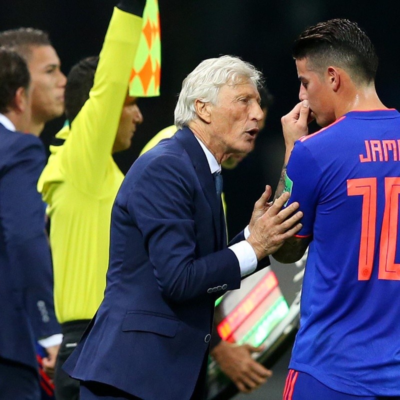 Se acabó el silencio de Pékerman: "Con James contra Inglaterra lo ganábamos"