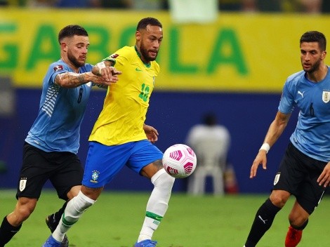 Otro favorcito para Colombia: Brasil golea a Uruguay y lo deja en zona de repechaje