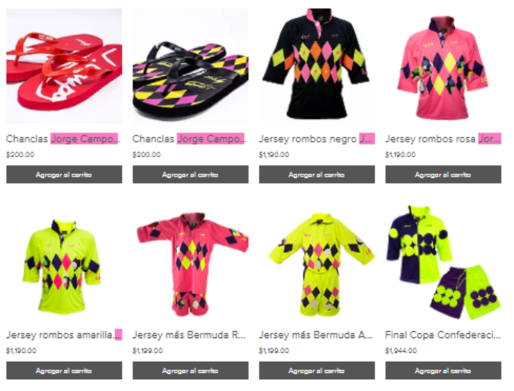 Jorge Campos y sus exóticos uniformes