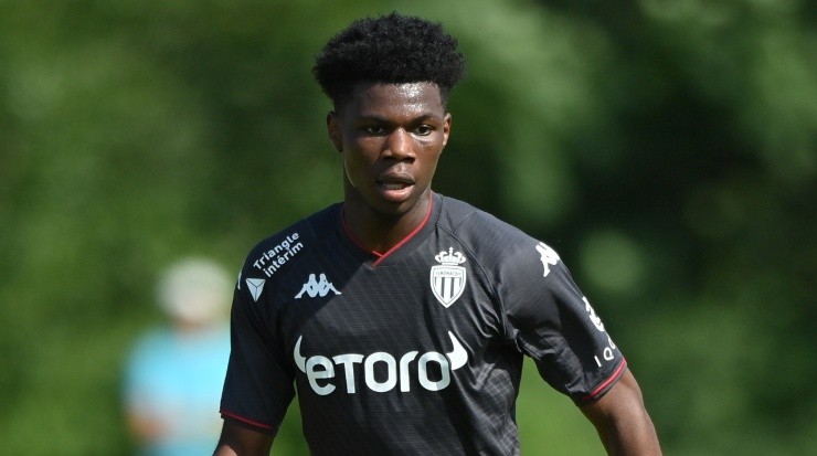 Aurelien Tchouameni of AS Monaco is reportedly wanted by Juventus, Real Madrid, and Chelsea. (Sebastian Widmann/Getty Images)