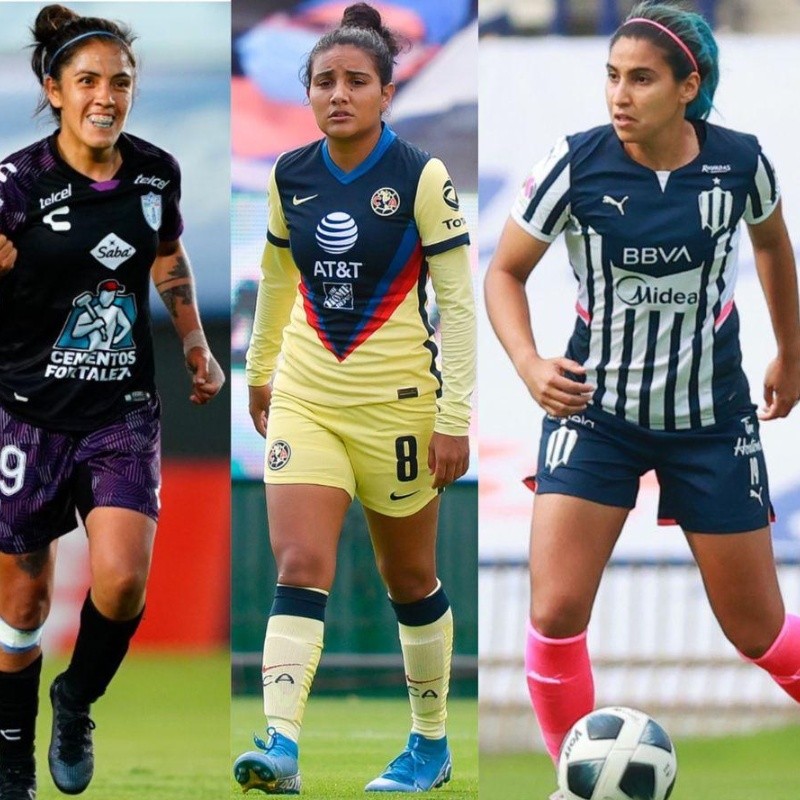 Las 5 mujeres de hierro de la Liga MX Femenil