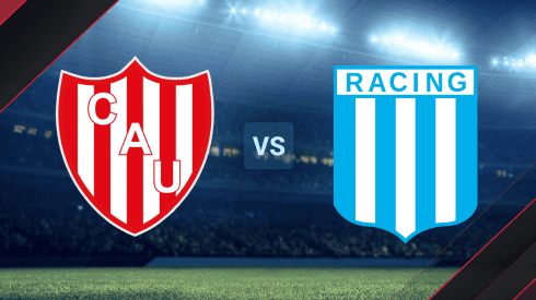 Unión y Racing se enfrentan por la Liga Profesional de Fútbol.