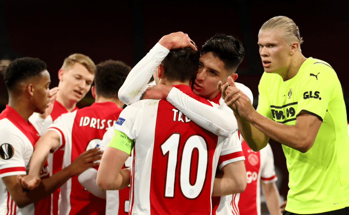 Ajax 4 0 Borussia Dortmund Edson Álvarez Brilló En El Mediocampo De Los Holandeses Champions 