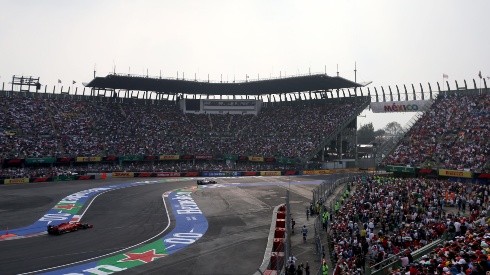 La vista hacia lo que fue una gran convocatoria en 2019 del Gran Premio de México (Foto: Getty Images).